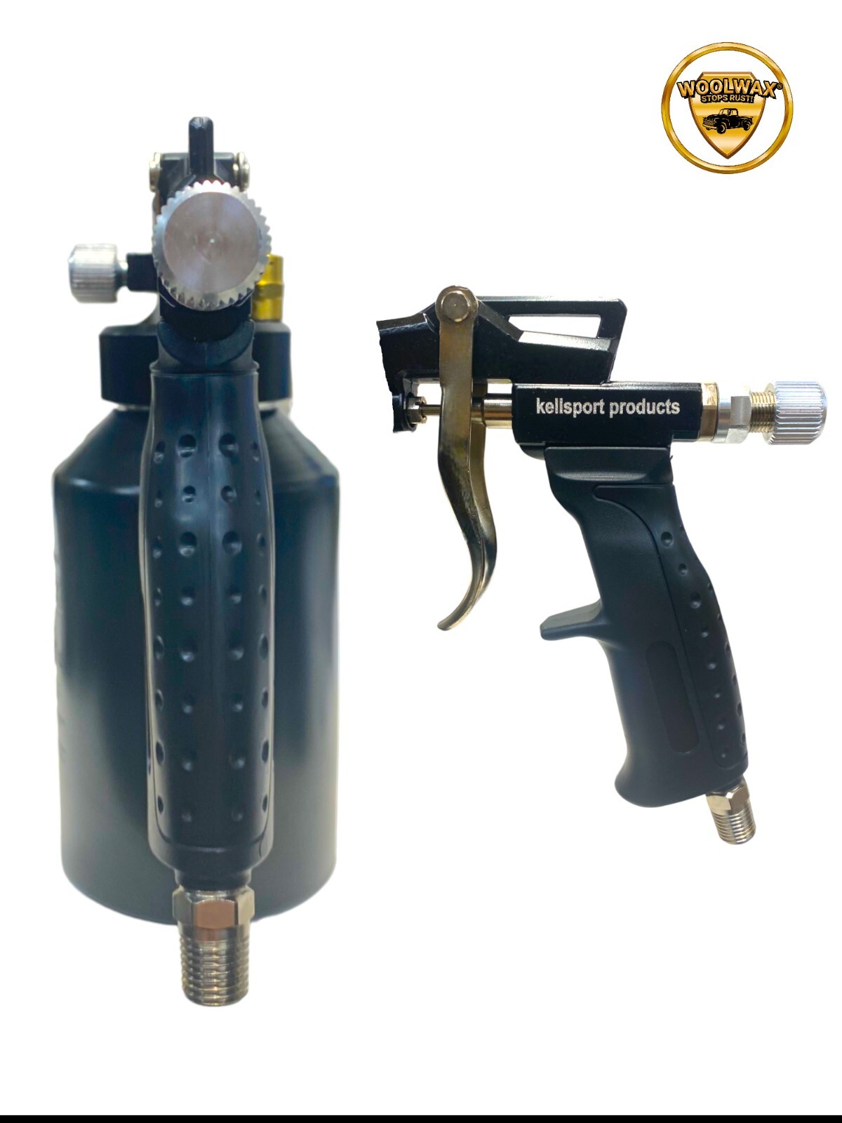 Undercoating Spray Gun with Wand Kit Rust Proofing by kellsport products