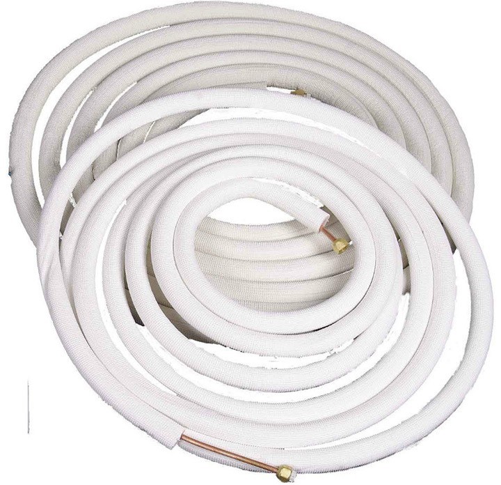 COPPER Ductless Mini Split Connection LineSet All Sizes: 1/4, 3/8, 1/2, 5/8, 3/4
