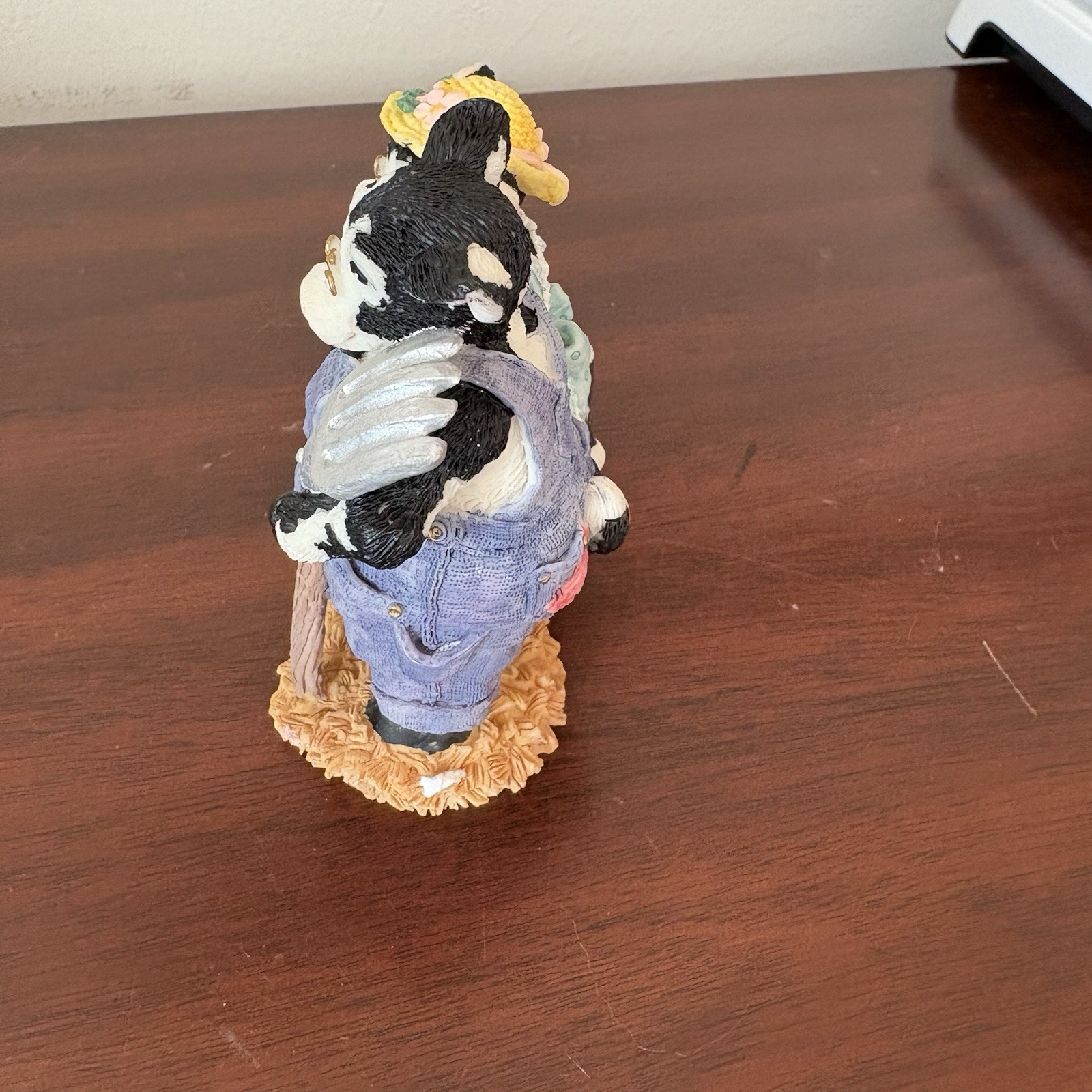 Ganz 1993 Ma & Pa Cattle Cows Figurine - Cowtown Collection - No Chips-