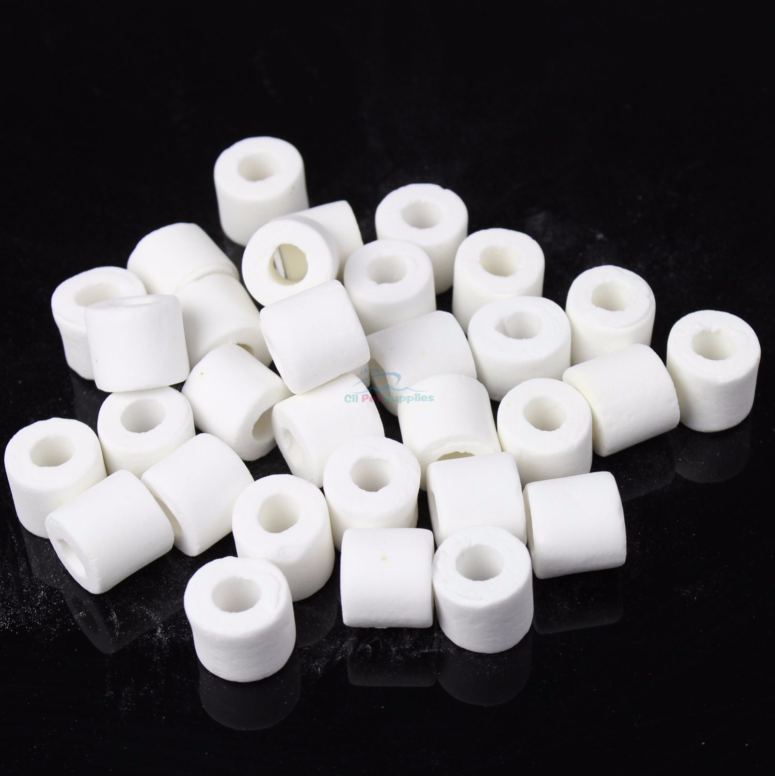 Aquarium Bio Ceramic Rings 6 lbs in 6 Filter Media Bags for Fish Canister Filter