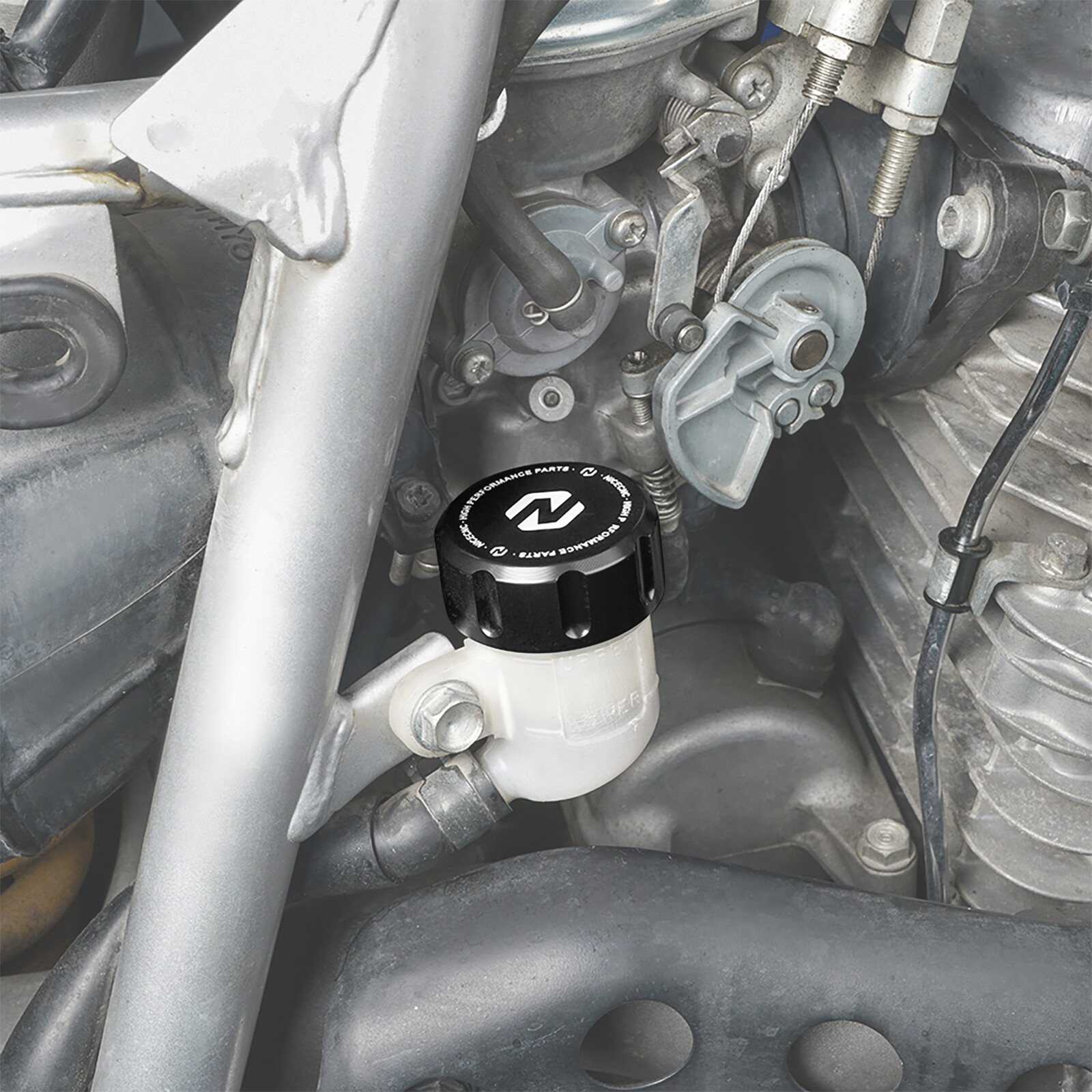 NiceCNC Fairings Body Kit Foot Peg Chain Cover For Honda XR650L 1993-2024 Black