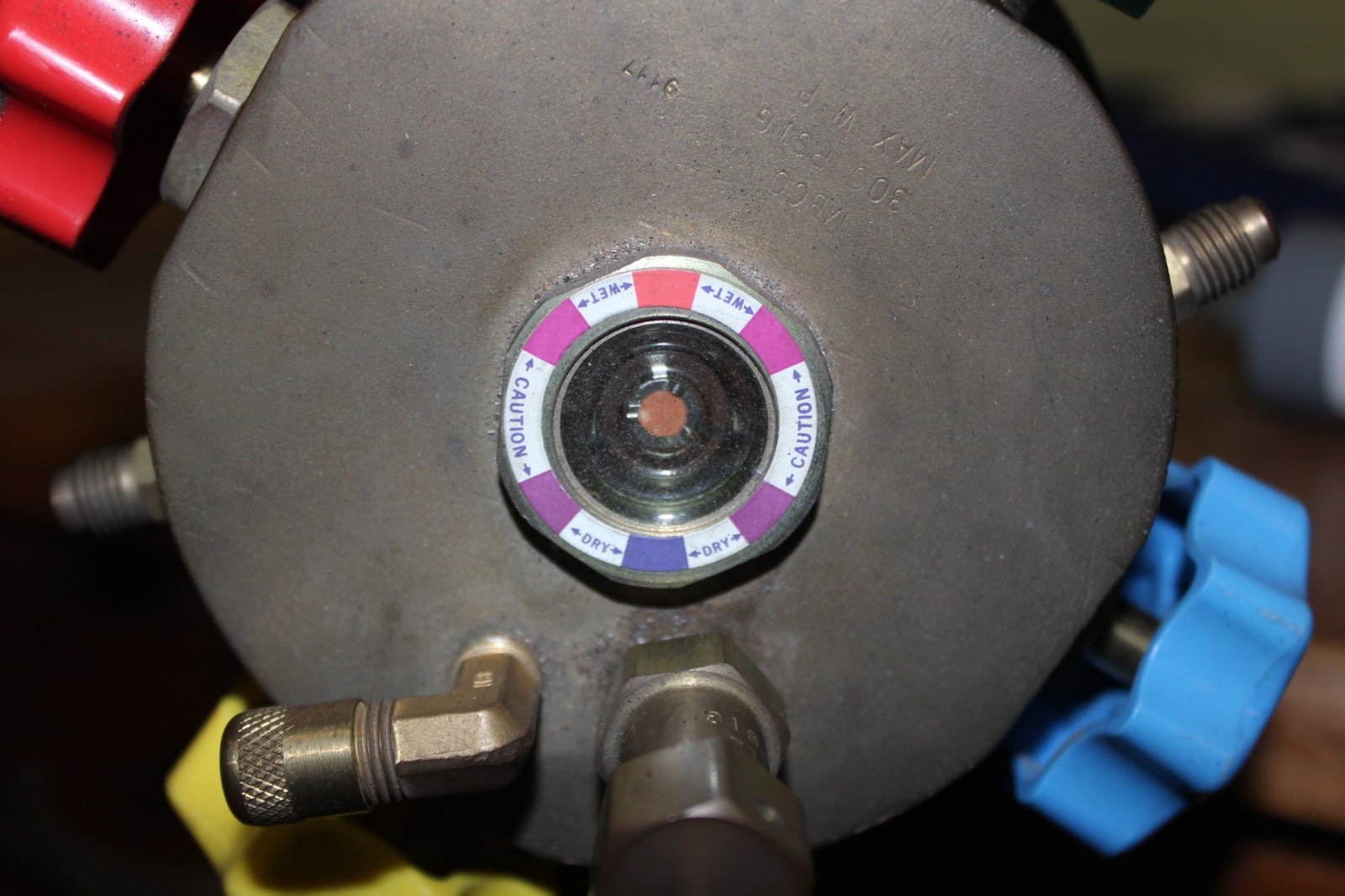 MUELLER BRASS CO STREAMLINE RECOVERY DEVICE SRD 1 H-VAC CYLINDER