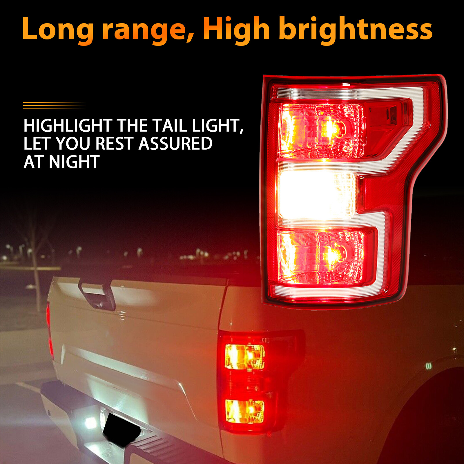 For 2018-2020 Ford F150 F-150 Rear Tail Lamp Light RH Side Replace JL3Z-13404-H