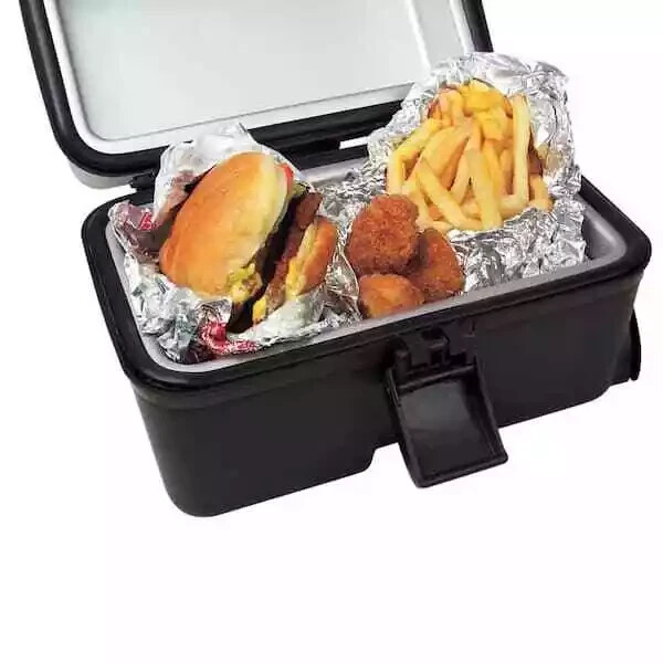 Heated Lunch Box Portable Hot Food Warmer Electric Car Truck RoadPro RPSC197
