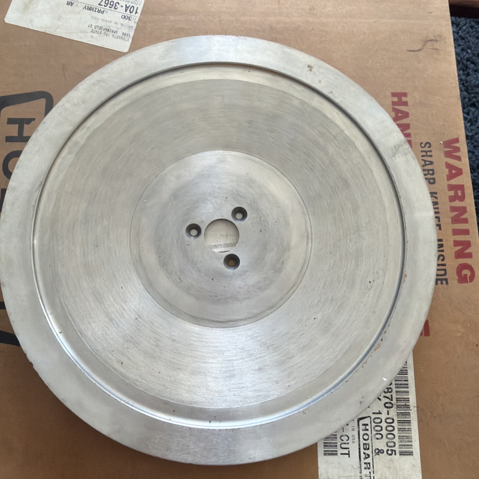 OEM Hobart 00-439870-00005 Replacement Stainless Steel Meat Slicer Blade