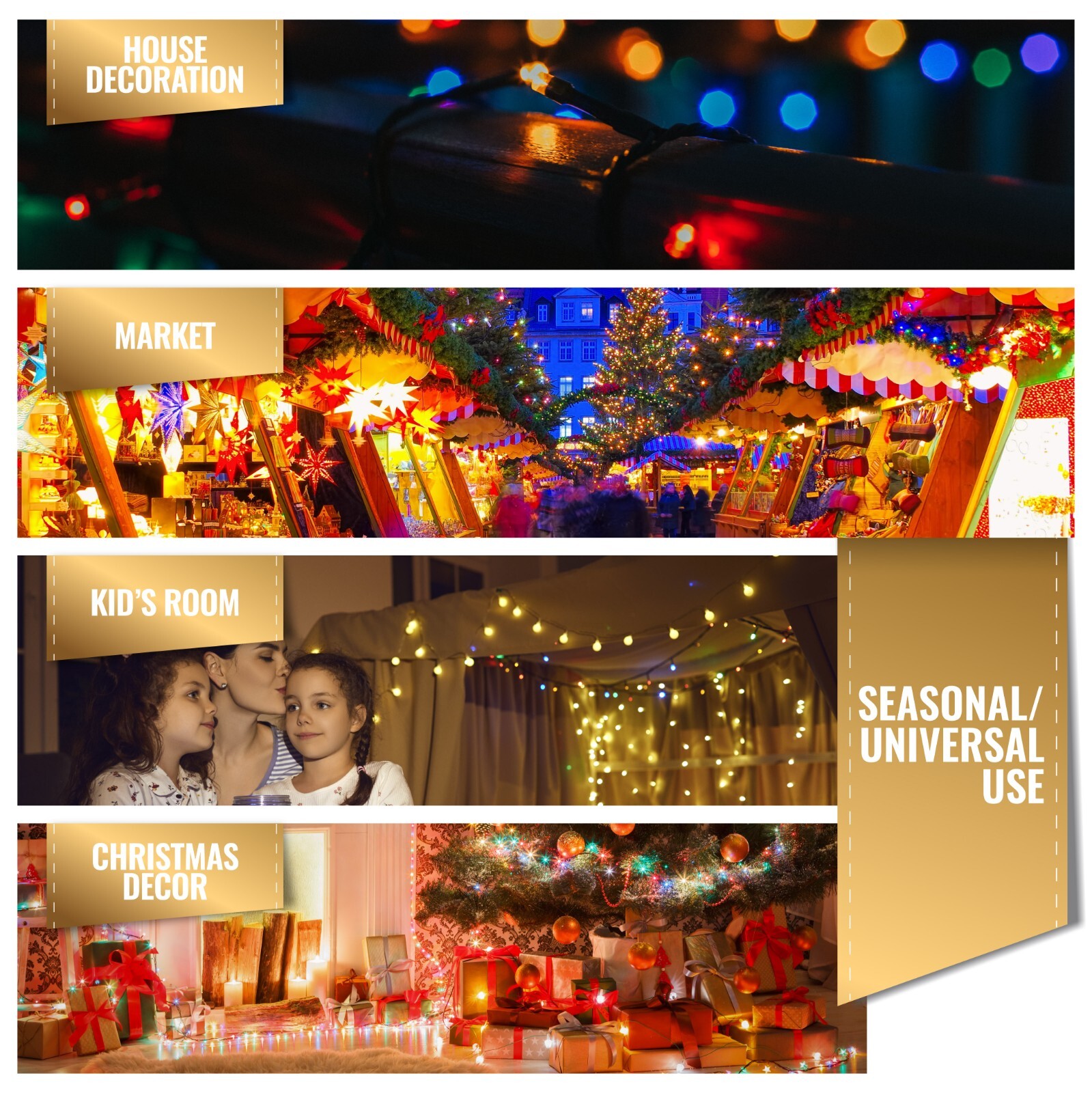 Aurio Starry Light Super Bright 200LED 3MM