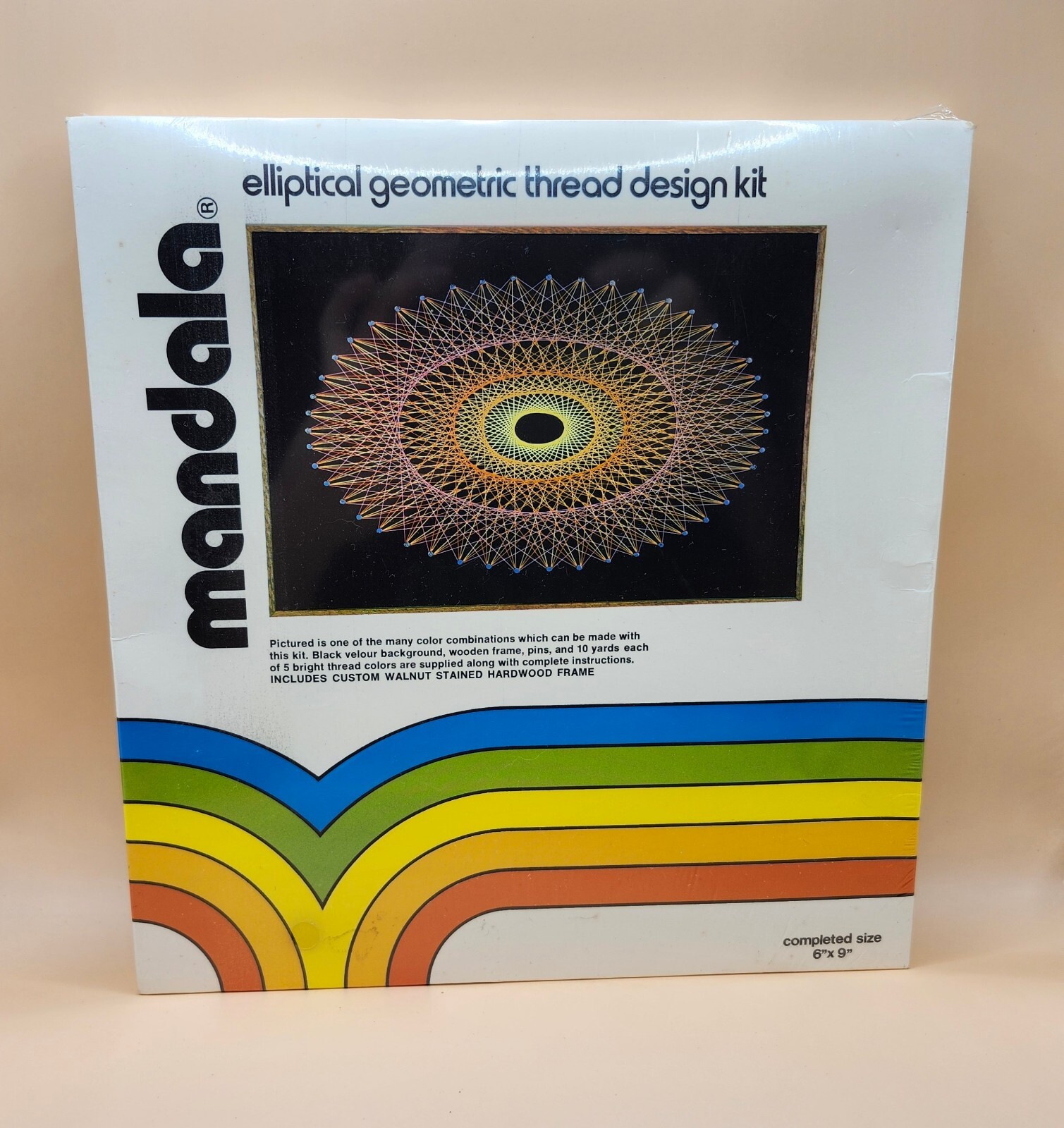 Vintage Mandala Geometric Thread Design Kit