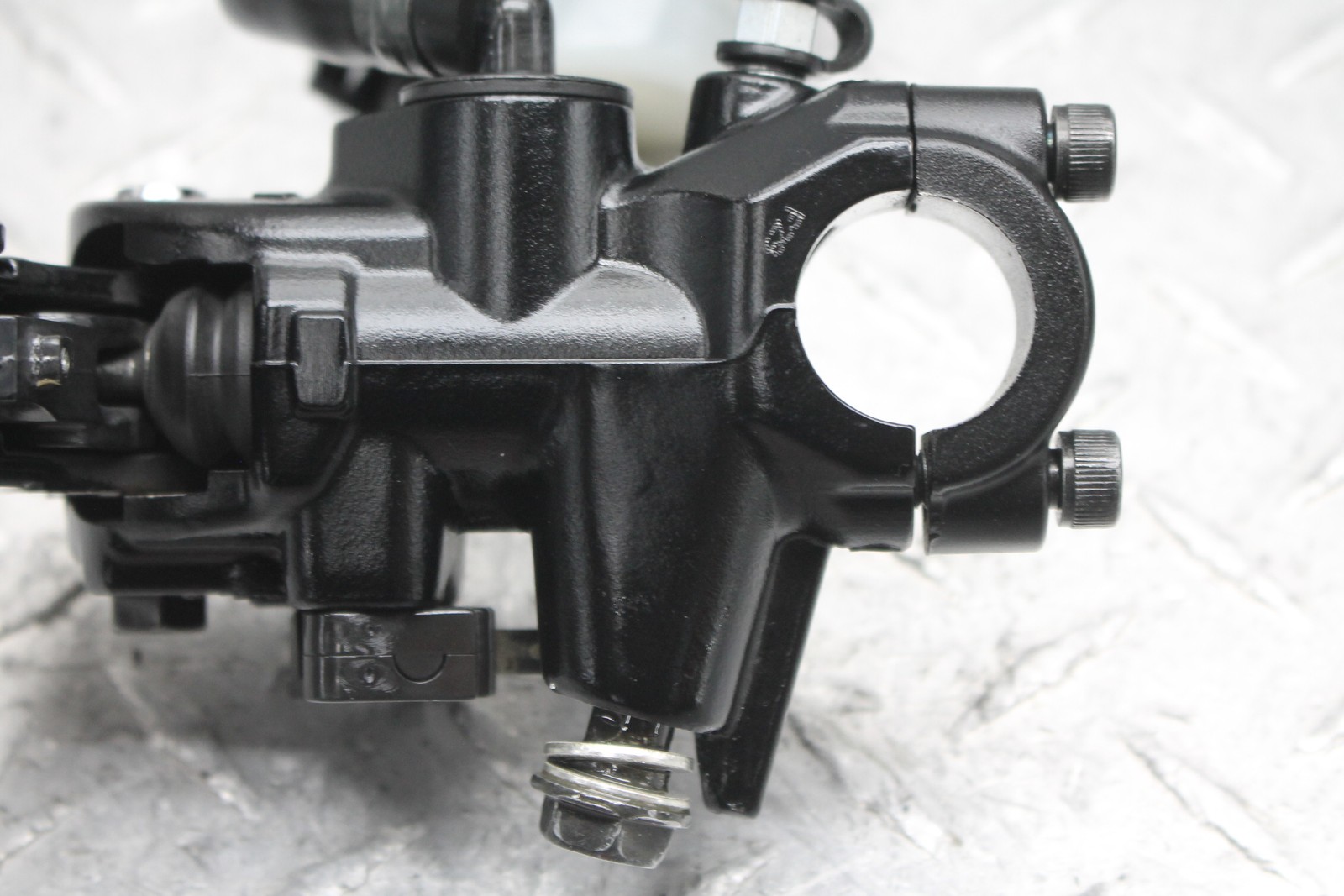 2009 KAWASAKI NINJA ZX14 ZX1400C HYDRAULIC CLUTCH MASTER CYLINDER W/ LEVER