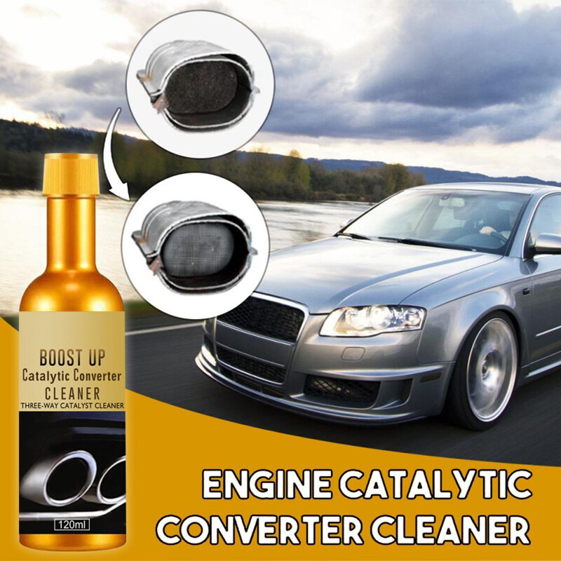 2PCS Boost Up Vehicle Engine Catalytic Converter Cleaner Cleaning Multipurpose