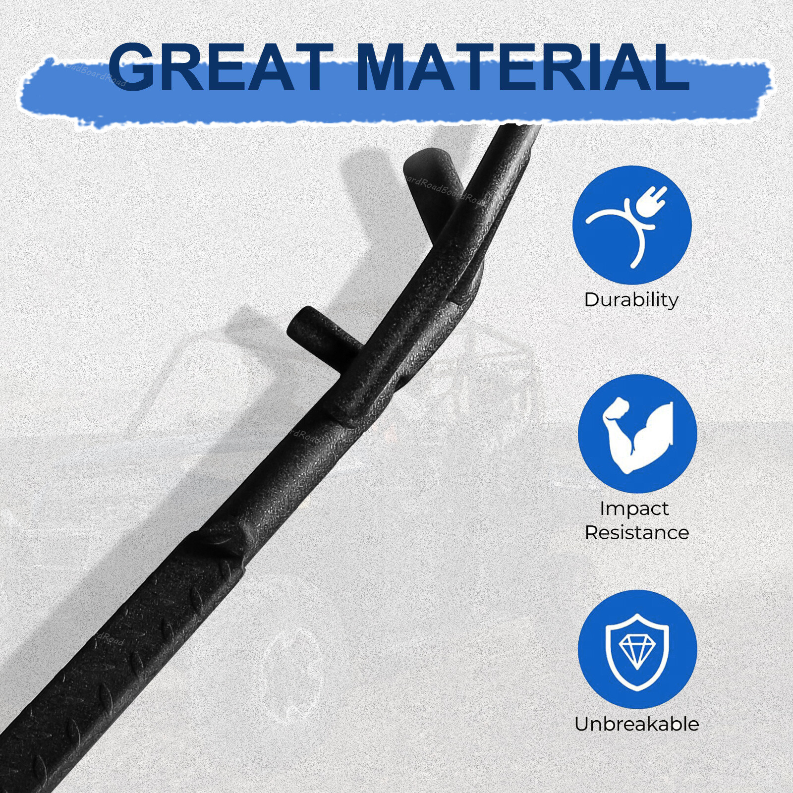 Steel Side Step Nerf Bars Rock Sliders for Polaris Ranger XP 1000 EPS 2018-2025