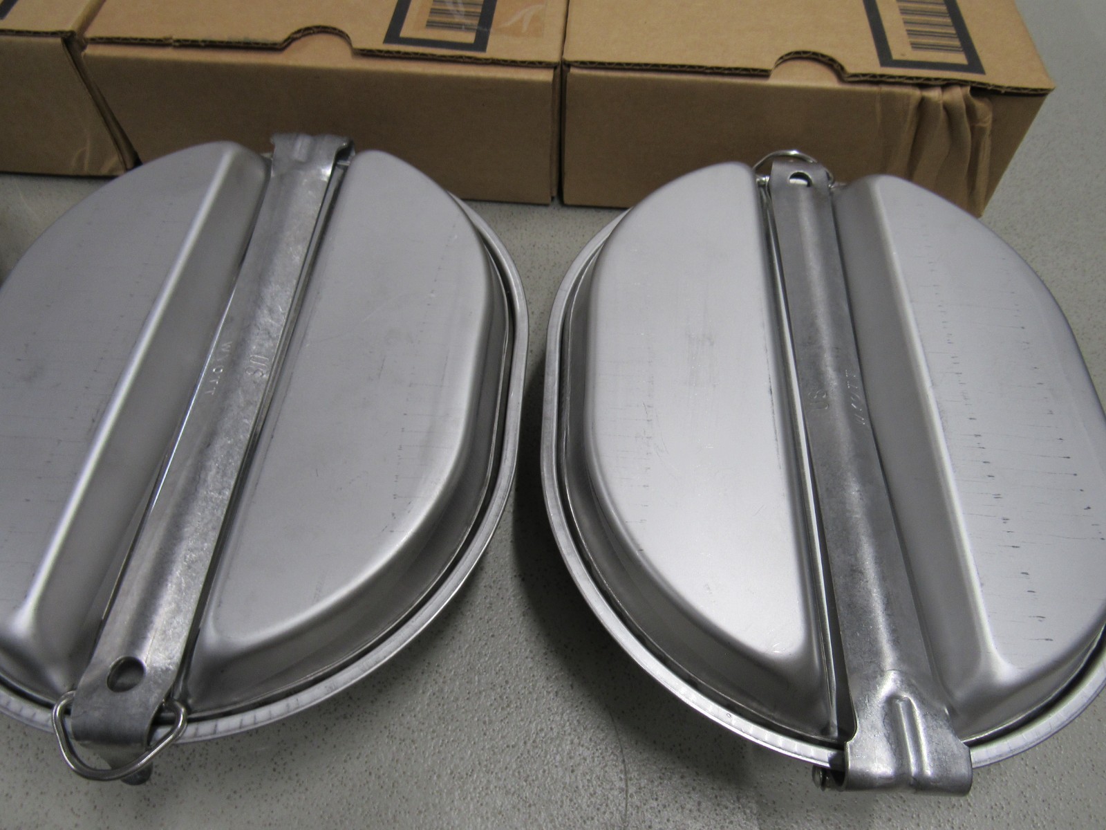 US Military Mess Kit Pan WYOTT 1991 Desert Storm Unused NOS SCUFFS QTY 1 Camping