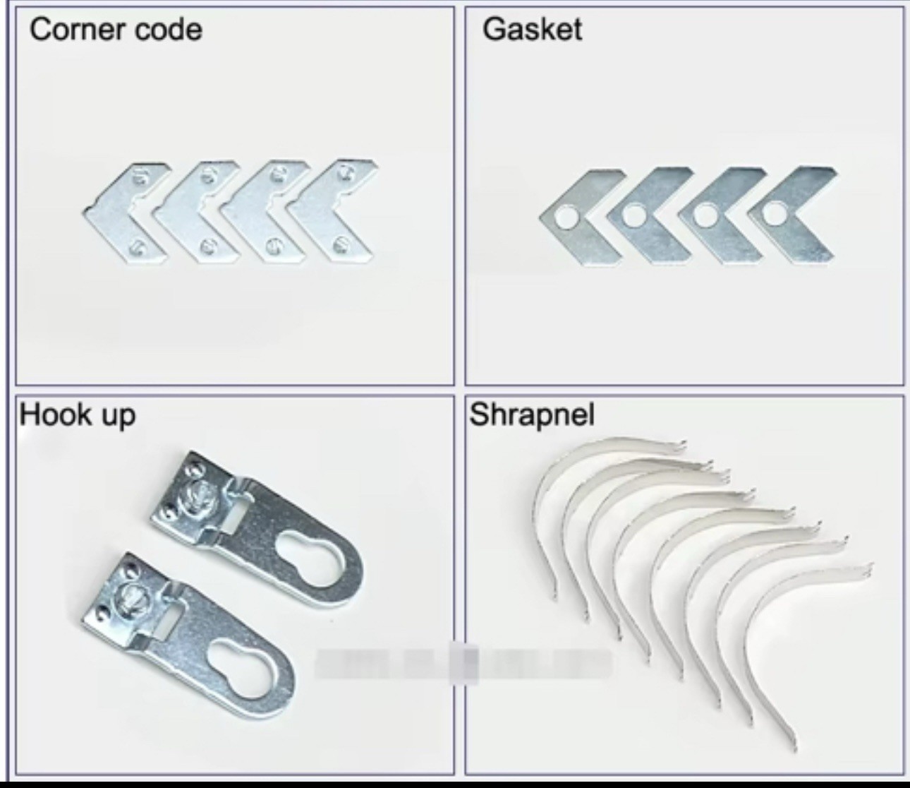 Large Black Aluminum Picture Frame 32” x 48” Assembly Required