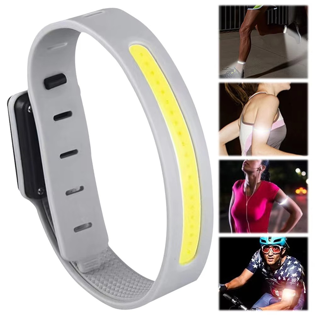 COB LED Armband Light 500LM USB-C Rechargeable Running Safety Warning Light