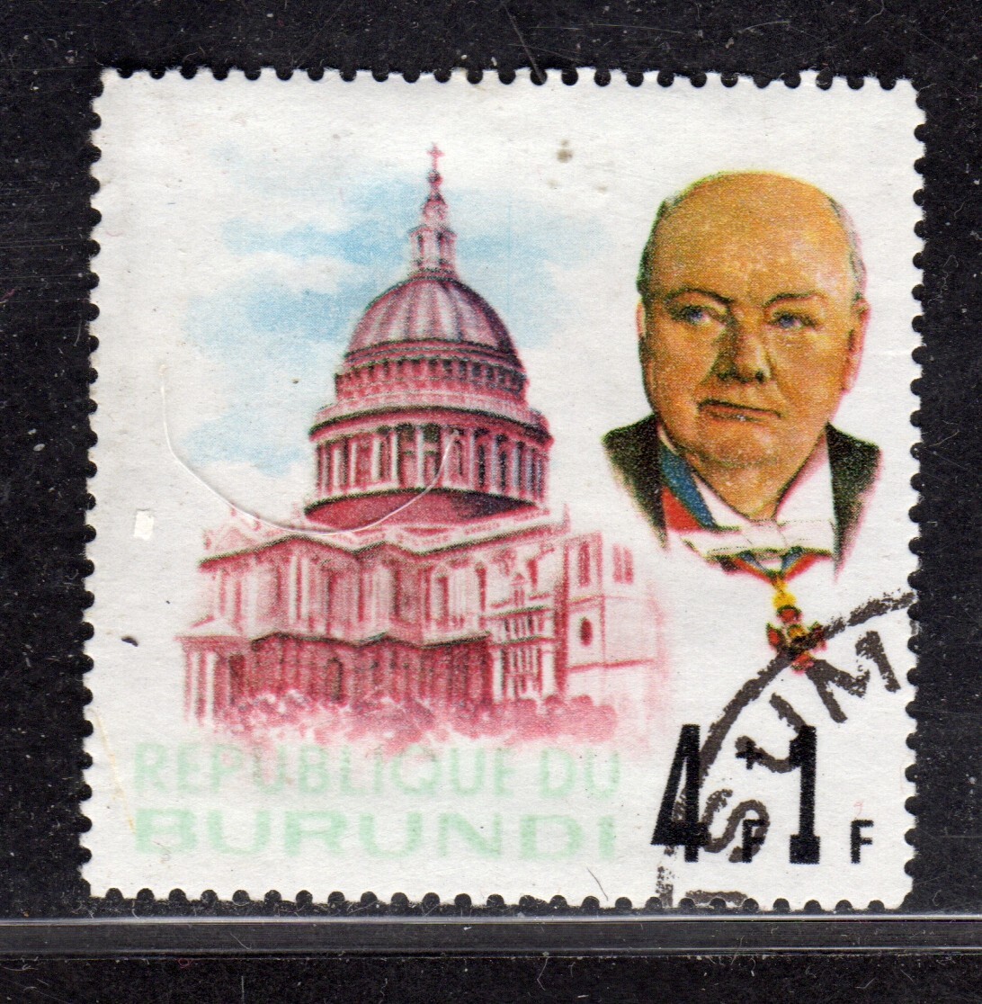 Centsational EFO Changeling Burundi 1967 SN B28 - Churchill