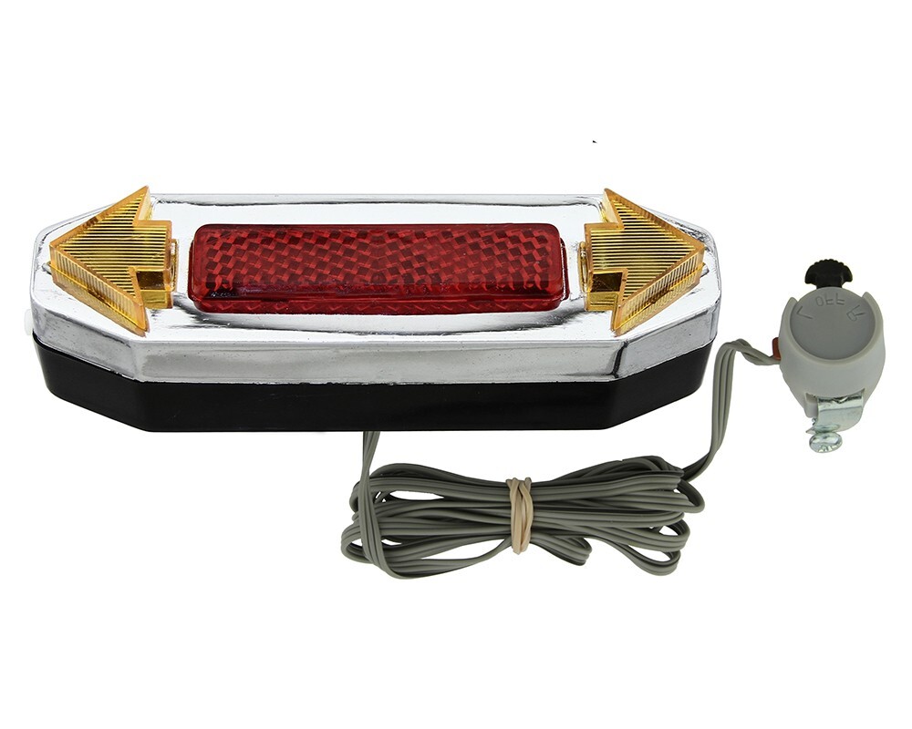 Bicycle Directional Turning Signal Light Yellow  BMX MTB Cruiser Bike Lowrider.