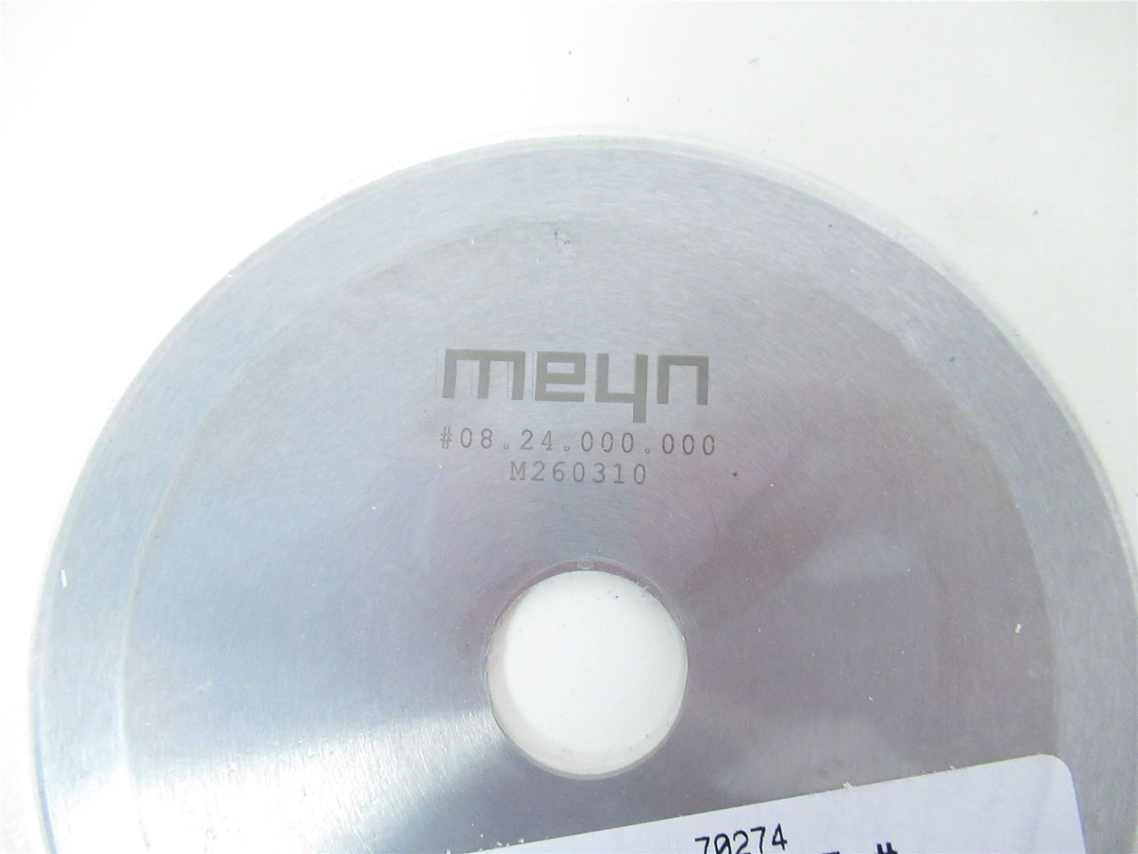 241308 New In Box; Meyn 08.24.000.000 Poultry Circular Blade-420 SS