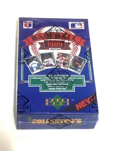 1989 Upper Deck LOW Series 1 UNOPENED PACK From BBCE FASC Box Ken Griffey Jr RC?