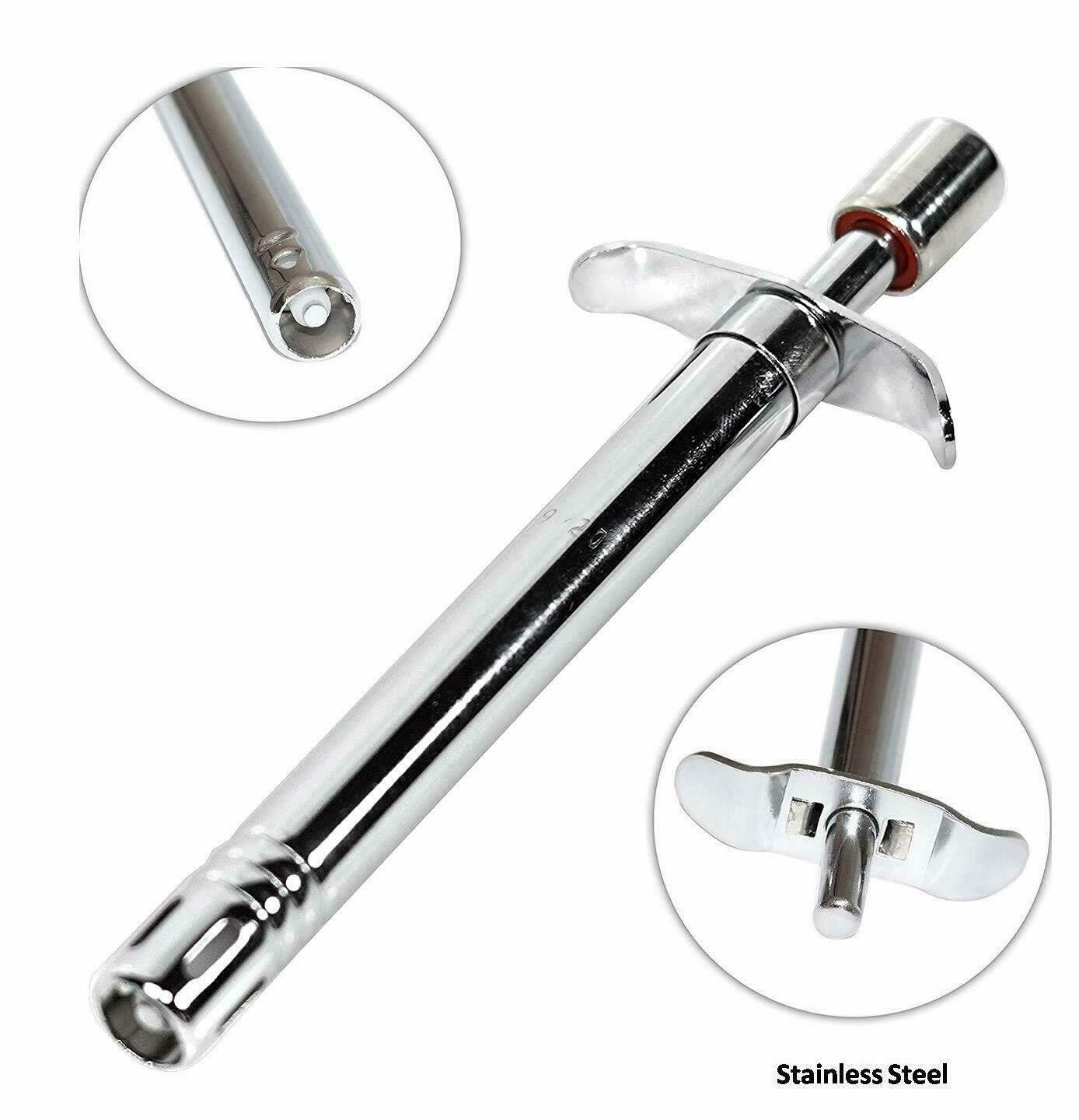 Stainless Steel Gas Lighter Easy Grip Kitchen Gas Stove Lighter