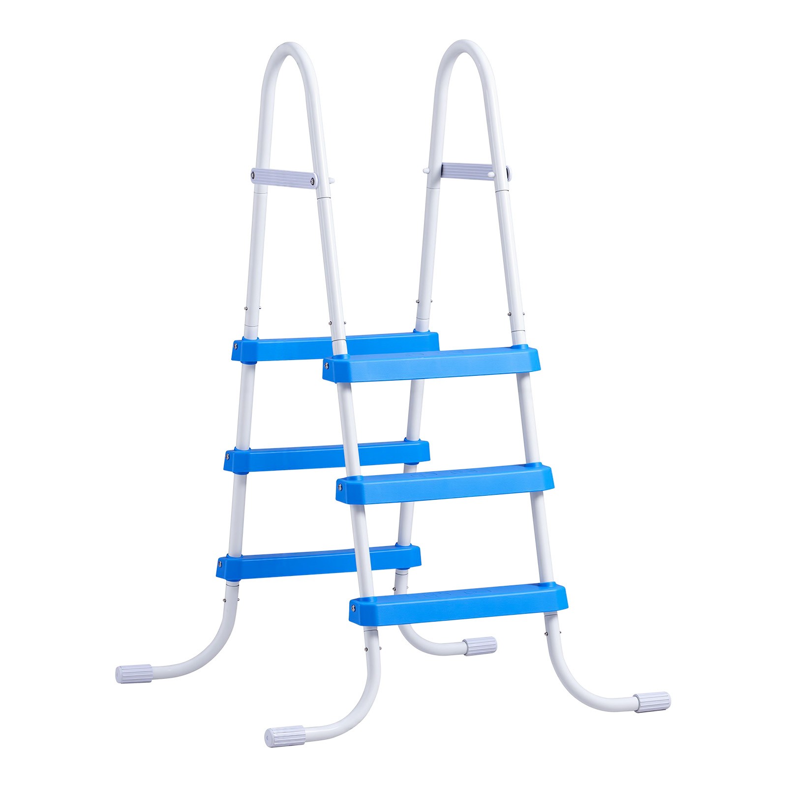 Uimoso 3-Step Steel A-Frame Pool Ladder for 36in Wall, 300lbs Capacity