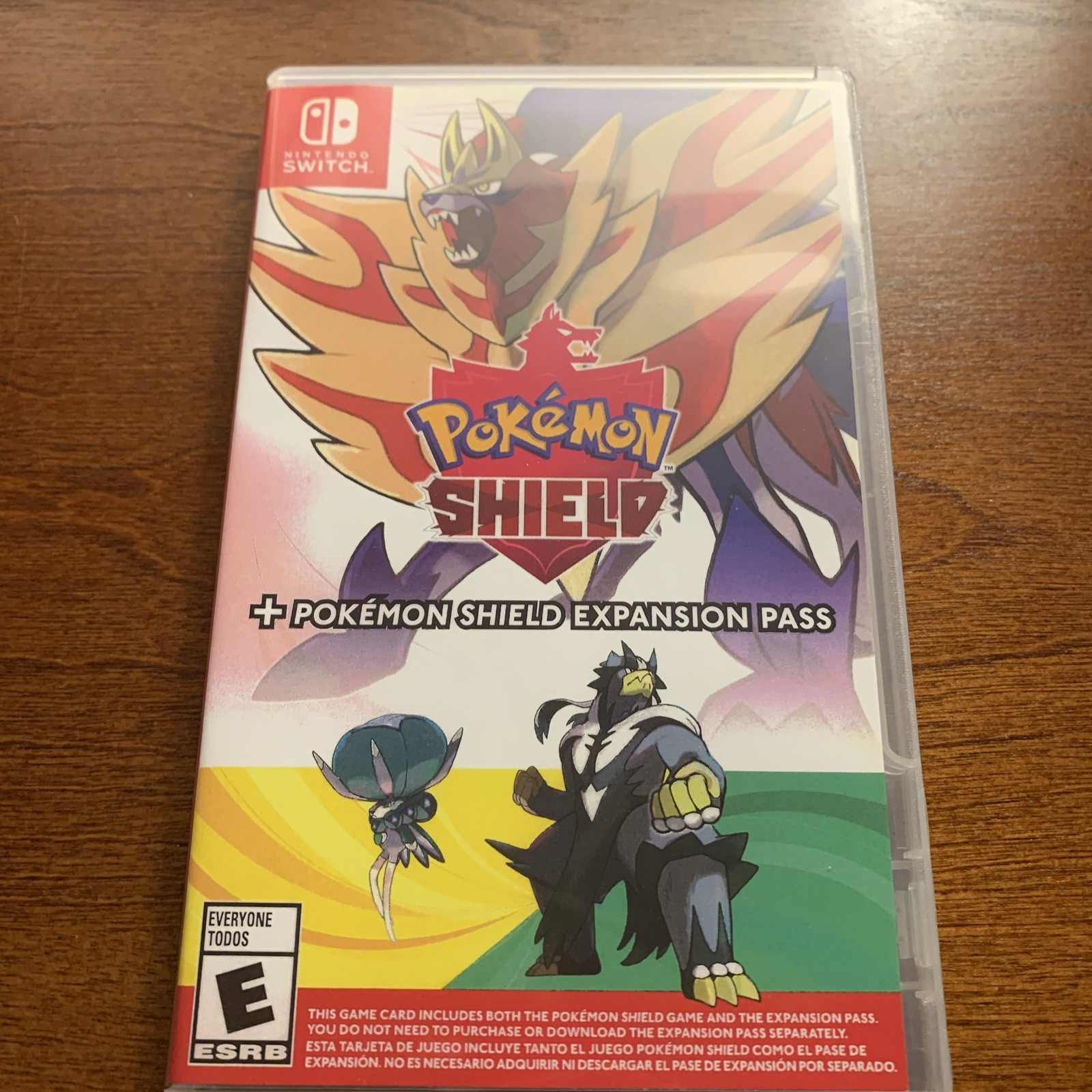 Pokemon Shield + Expansion Pass **Replacement ***Case ONLY No Game **Please Read