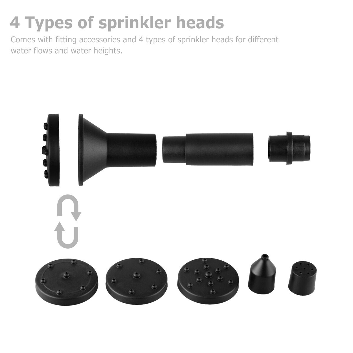 Solar Power Fountain Floating Water Pump for Bird Bath Pond Pool