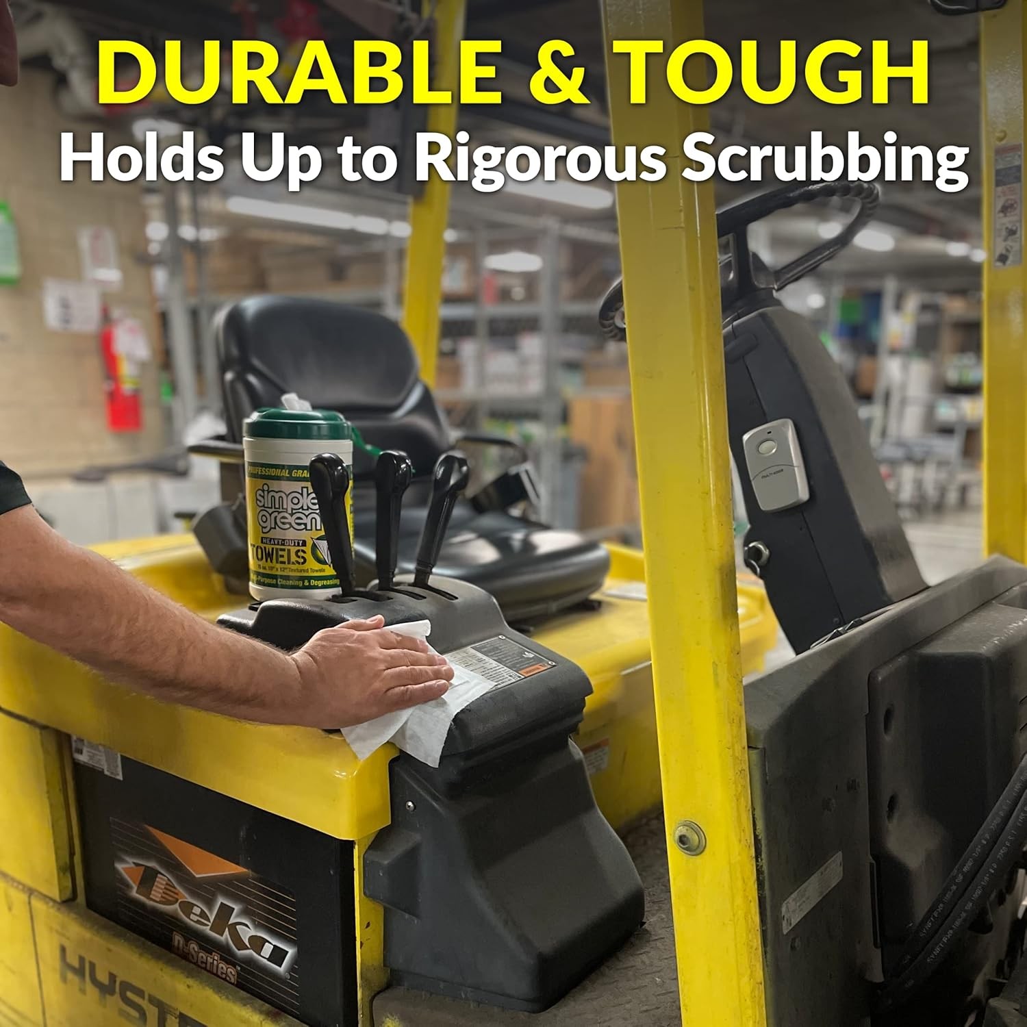 75 Ct All-Purpose Cleaning Wipes 2 Pack, Heavy Duty Degreasing Towels