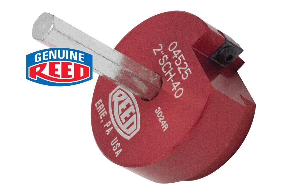 Reed Mfg Clean Ream Extreme Plastic Pipe Fitting Reamer, 2 Inch Ppr200 ()