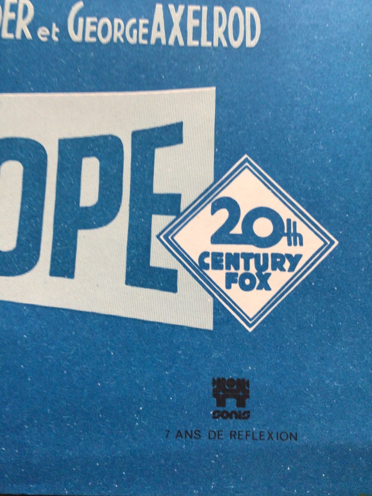 Marilyn Monroe 7 Year Itch original French movie poster in Mint condition