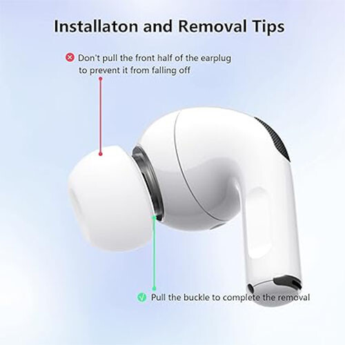 For Apple Airpods Pro NEW Ear Tips Replacement Accessories Cover (S/M/L)