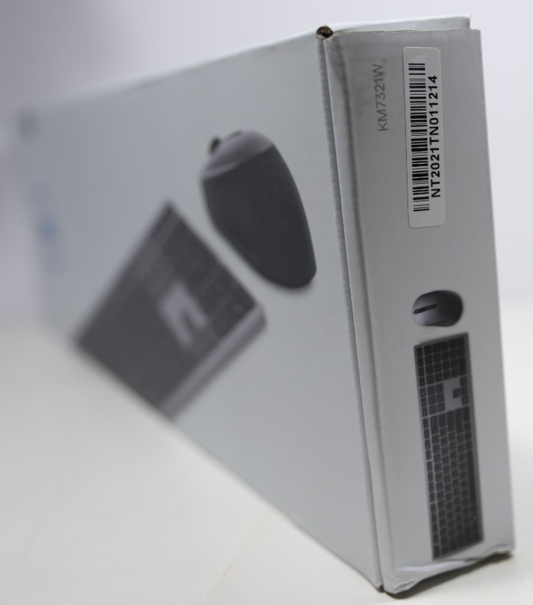 OPEN BOX- Dell Multi-Device Wireless Keyboard & Mouse KM7321W 4JPHT Bluetooth