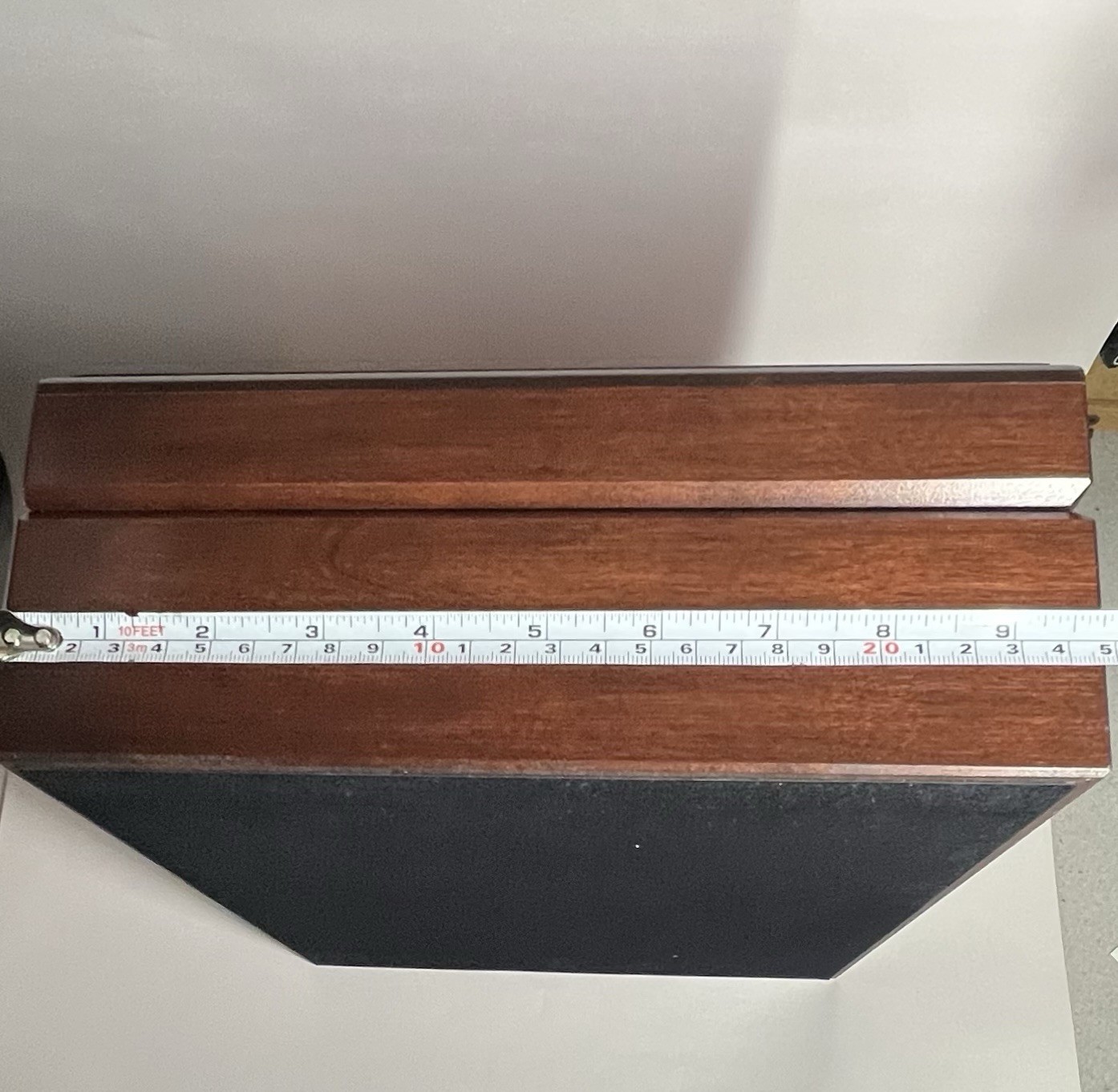 Crane & Co. Large Stationery Cherry Box / Hand made /VHTF