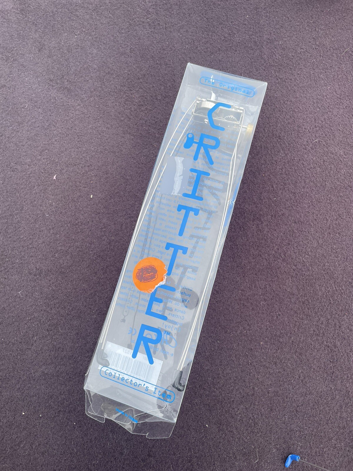 Kikkerland CRITTER Wind Up Dynamo Toy Chico see video!