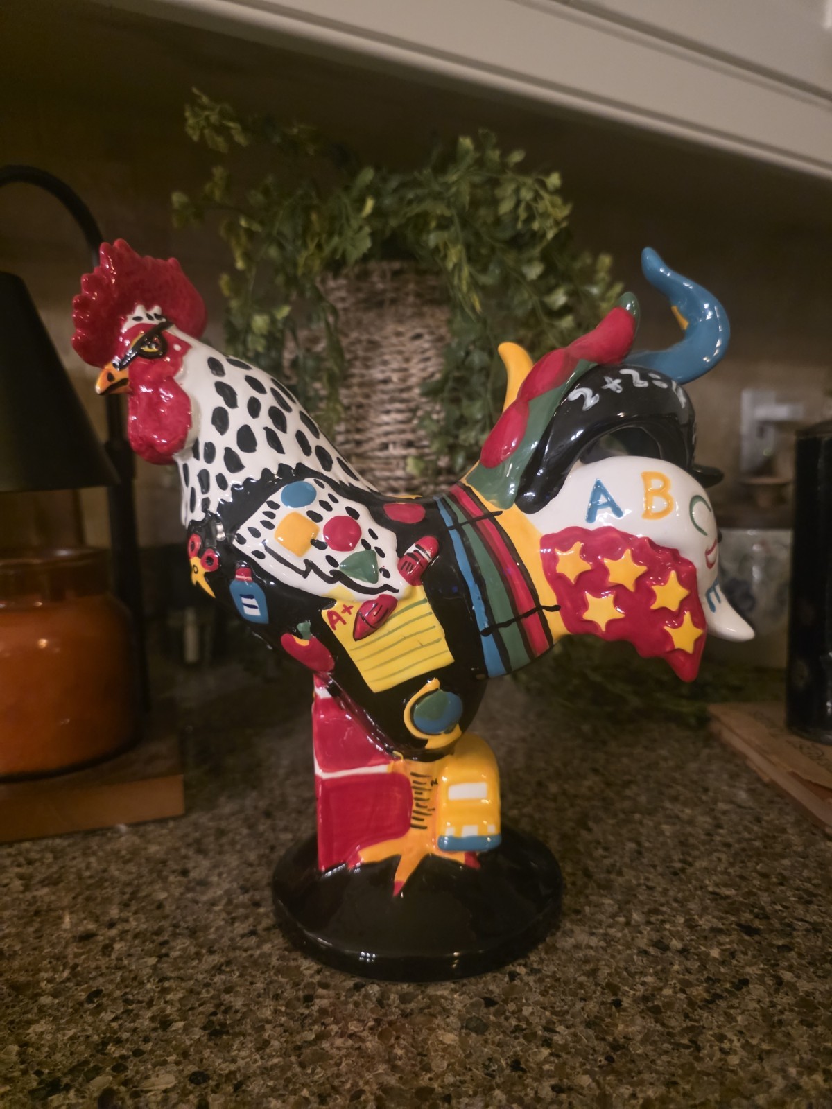 Poultry In Motion HTF Eggceptional #16771 SHARON NEUHAUS Teacher Theme Rooster
