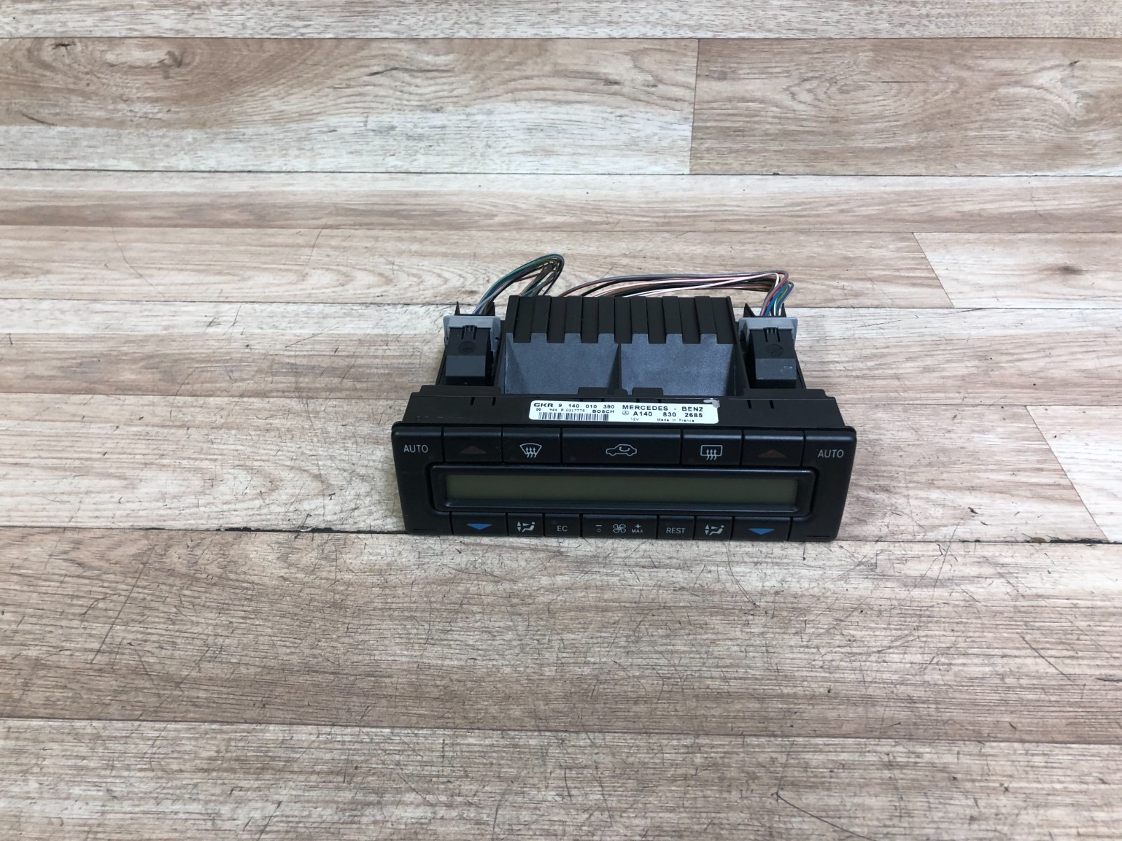 MERCEDES BENZ OEM CLK320 CLK430 CLK55 FRONT AC CLIMATE CONTROL HEATER SWITCH 7