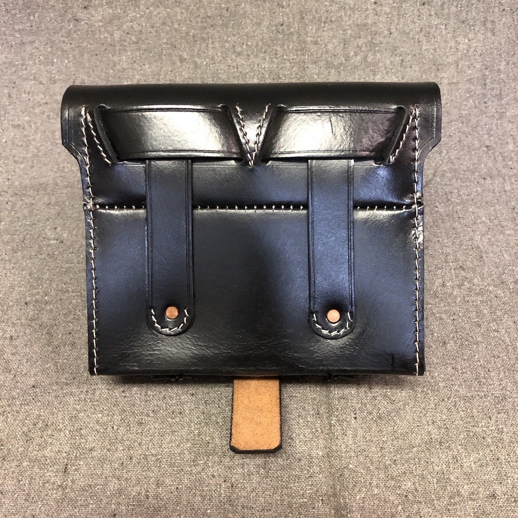 Civil War Cartridge Box with Tins