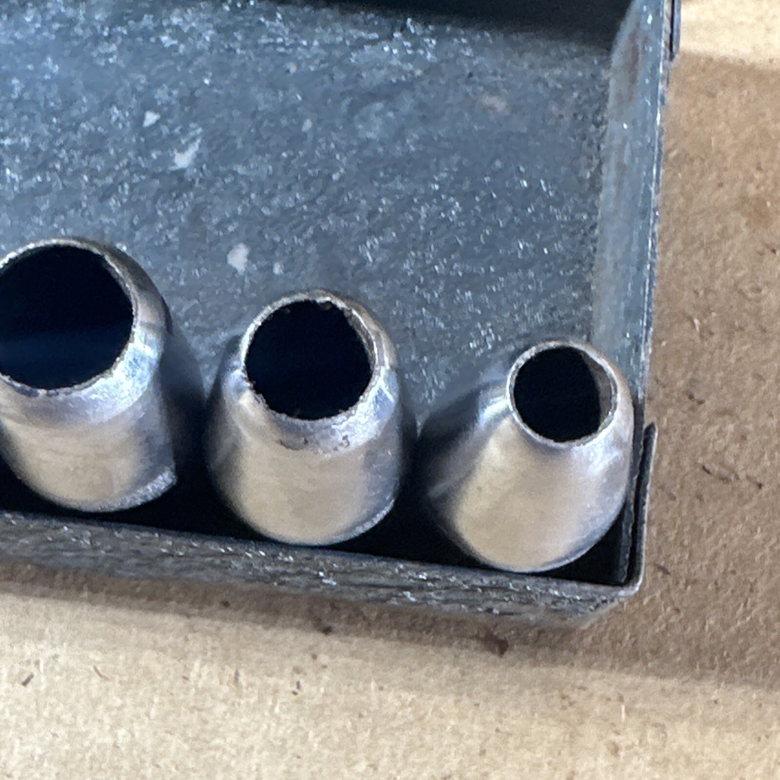 OTC Owatonna Tool No. 813 Gasket Cutting Driver Set W/ Metal Box Made in USA