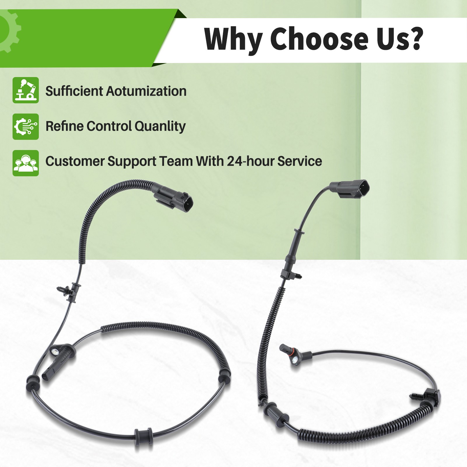 4pcs ABS Wheel Speed Sensor For 2013-2018 Ram 1500 / 2019 Ram 1500 Classic