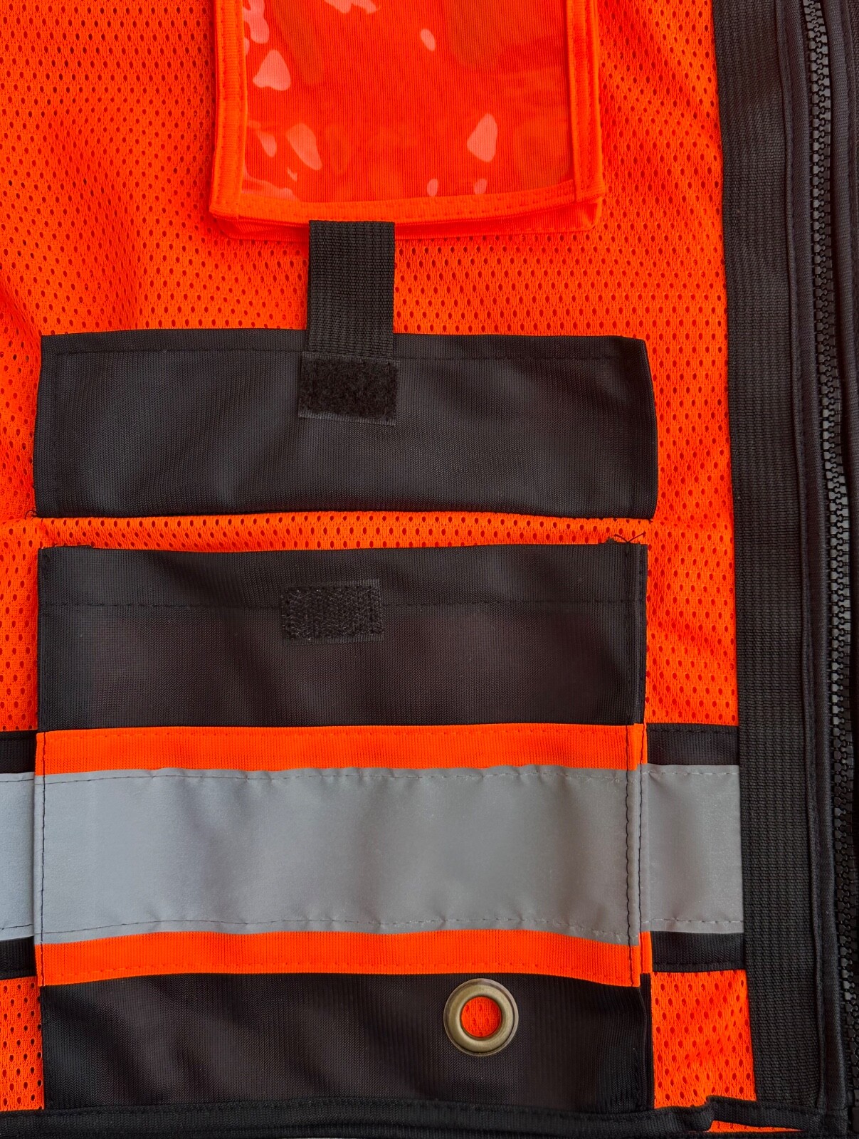 Super Duty Orange Mesh High Visibility Safety Vest, Class 3, Type R