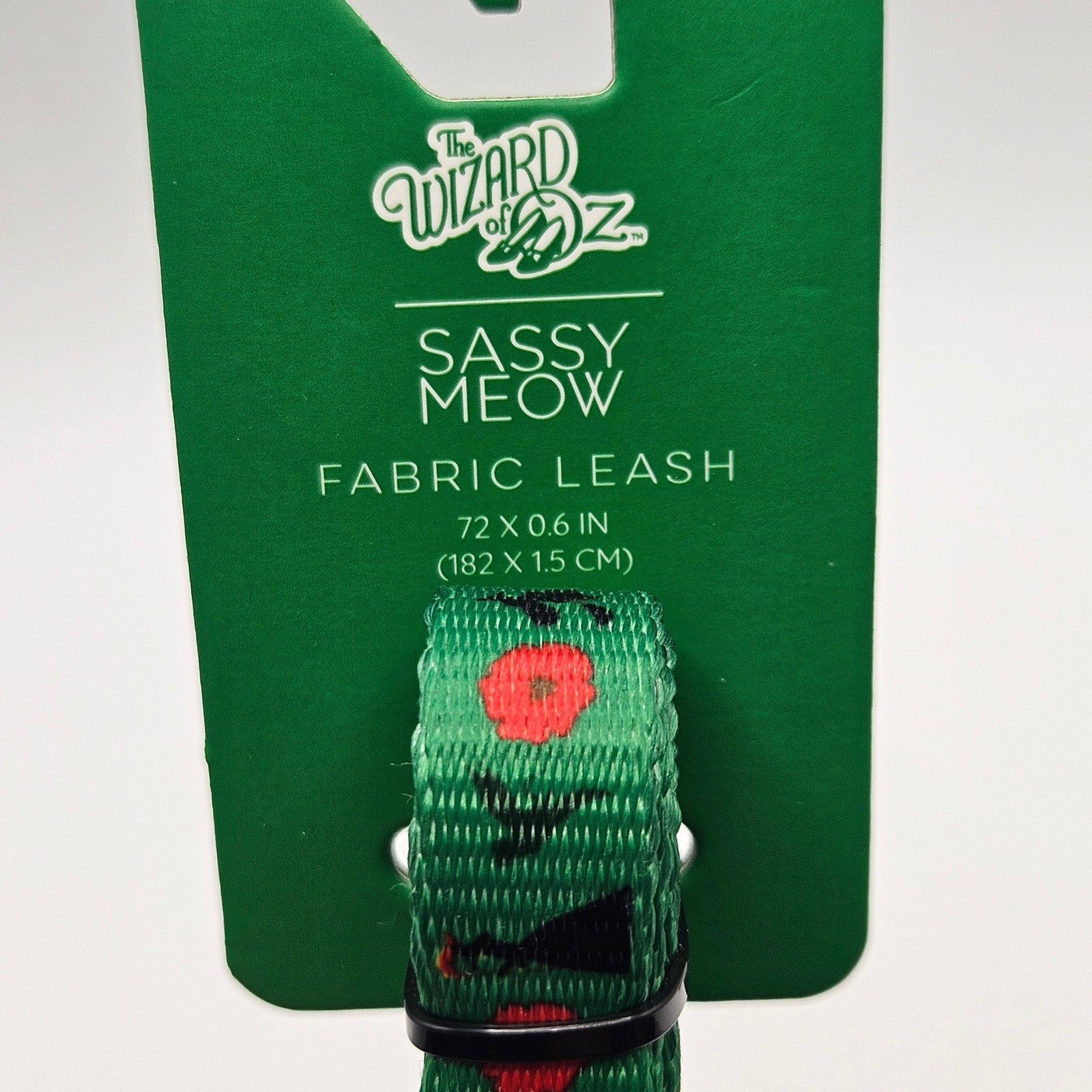 Sassy Meow Wizard of Oz Wicked Elphaba Cat Leash – 6 ft