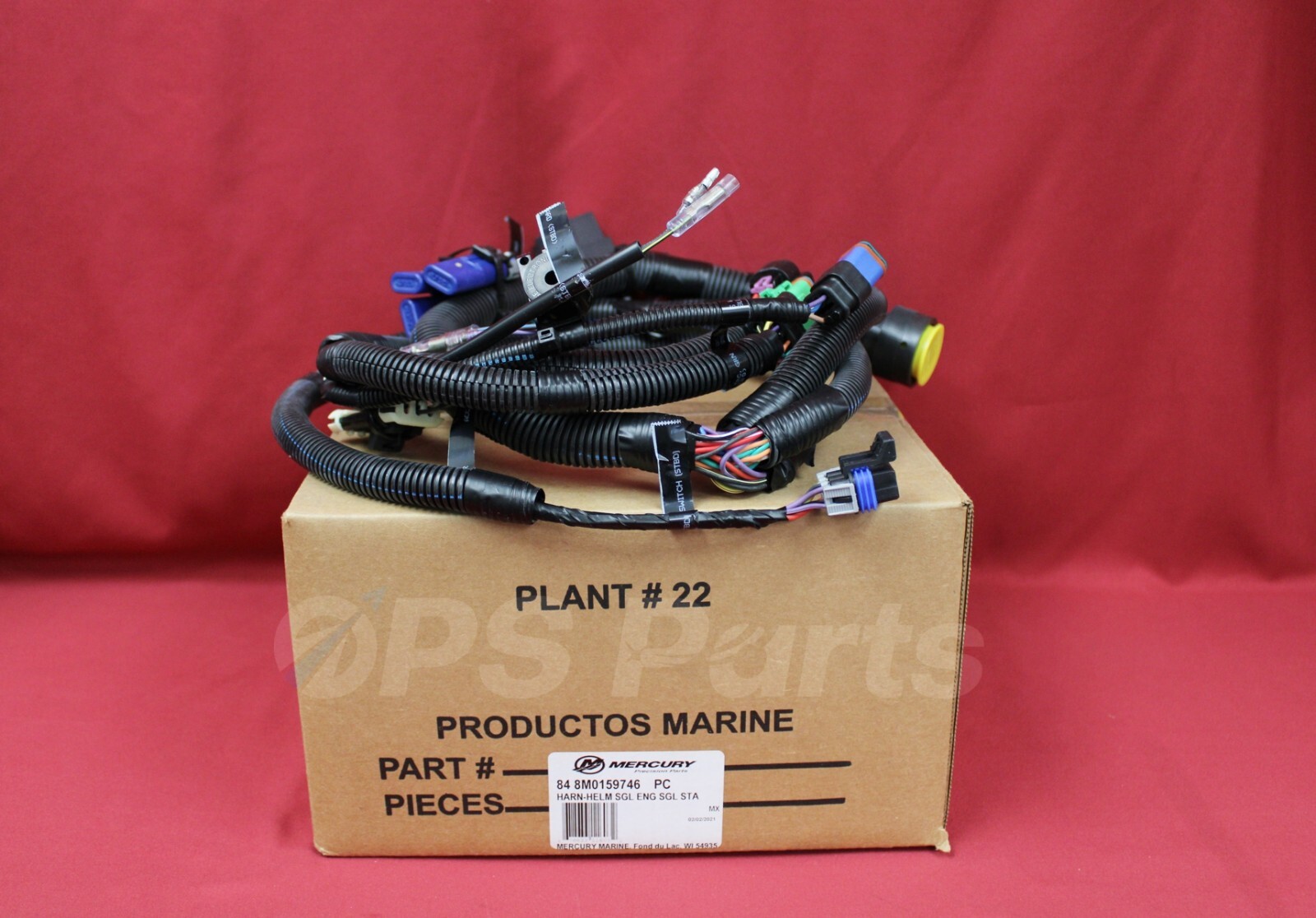 New/ OEM Mercury Verado Single Binnacle Kit DTS Rig Kit & Fuel Harness NEXT GEN.