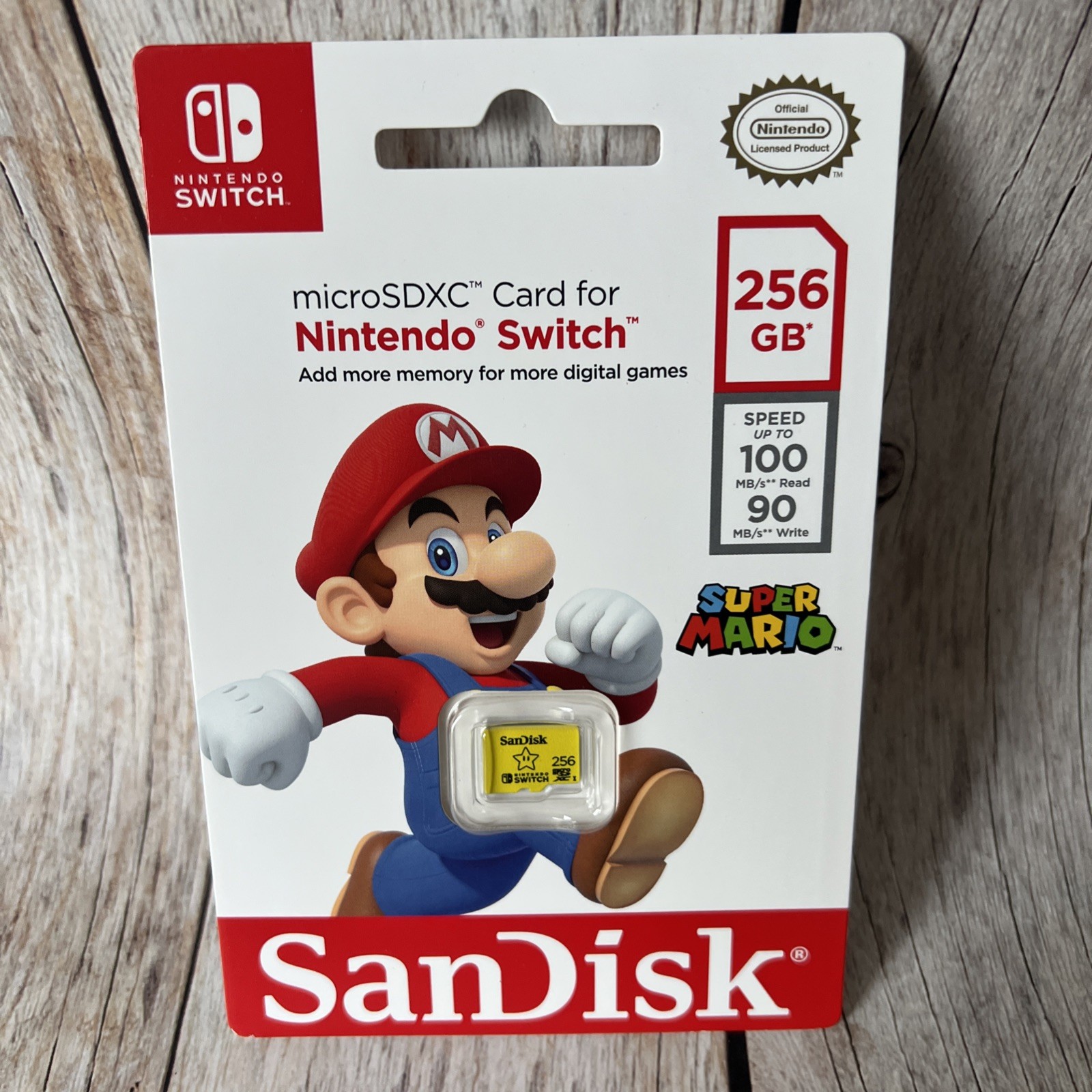 SanDisk 256GB microSDXC Micro SD Card for Nintendo Switch - BRAND NEW