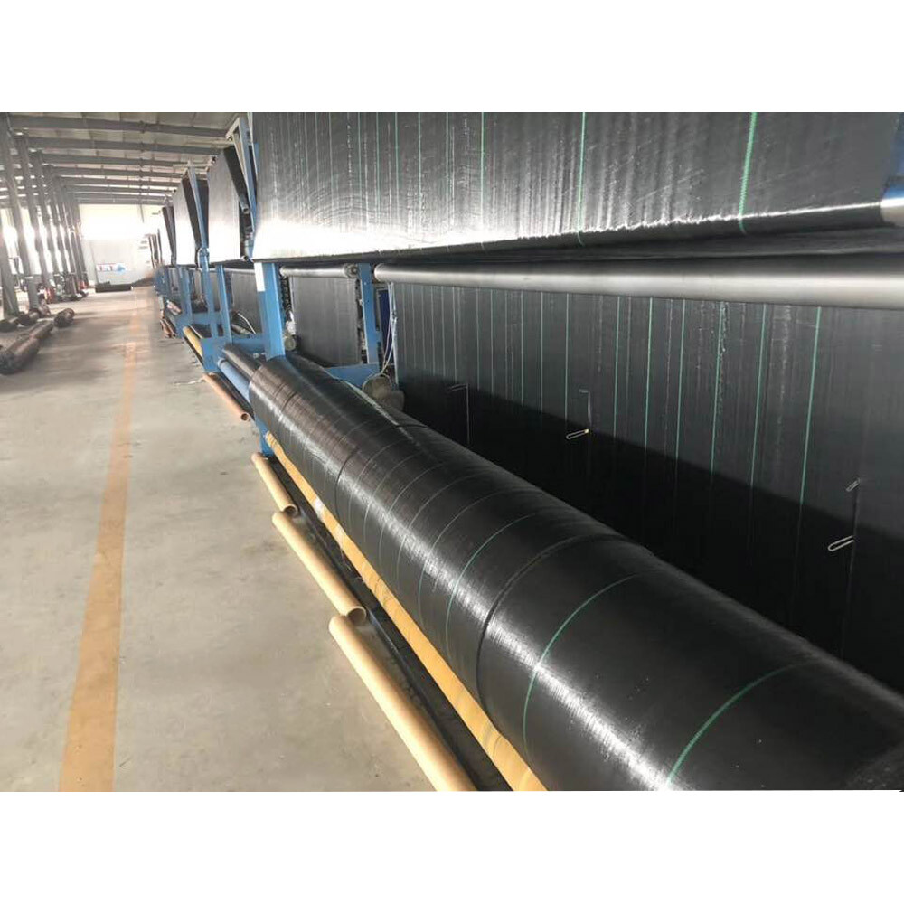 Heavy Duty Woven Ground Weed Cover 3.2 Ounce Landscape Weed Barrier Fabric