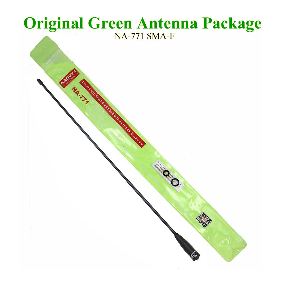 Original NAGOYA NA-771 SMA-F Dual Band Antenna For UV-16 UV-82 5R Walkie Talkie