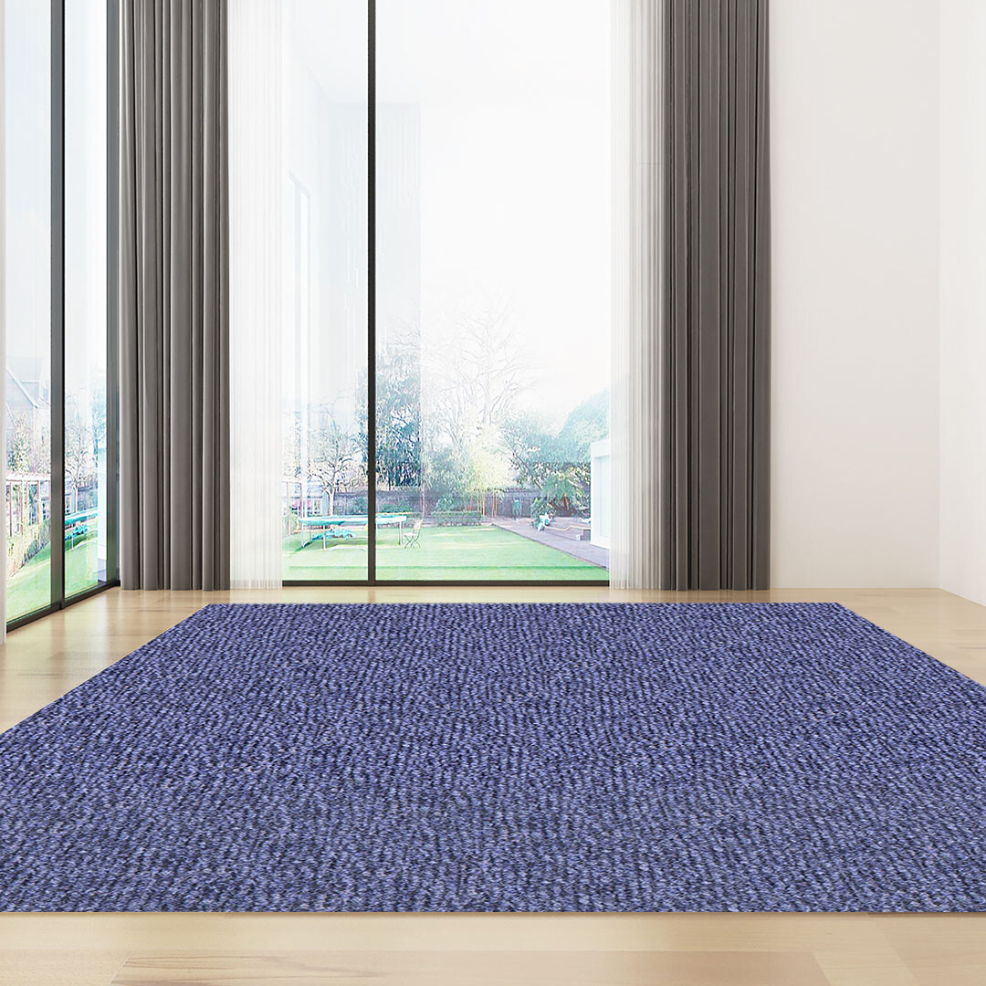 VEVOR 6'x18' Marine Carpet 32 oz Outdoor Bass Boat Carpet for Patio Deep Blue