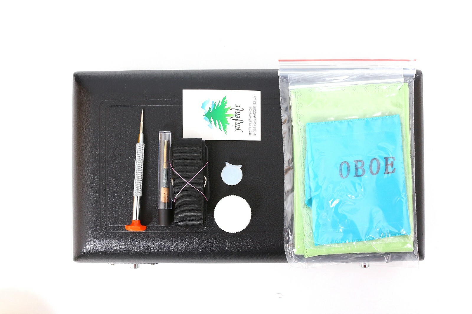 New Oboe Professional Ebony wood C key left F Resonance Golden plated key