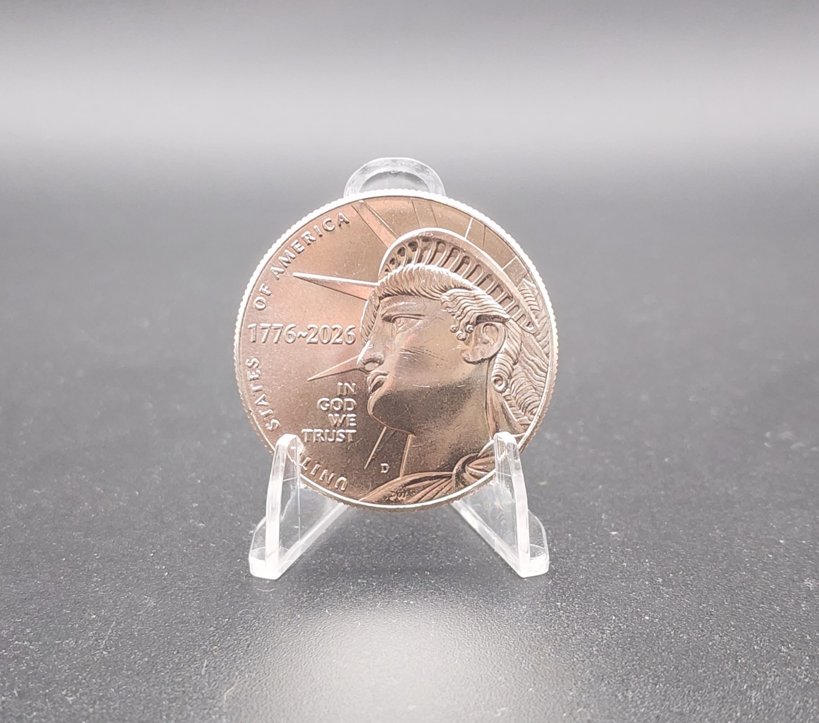 1x 2026 D Semiquincentennial Half Dollar ($0.50), Uncirculated Business Strike