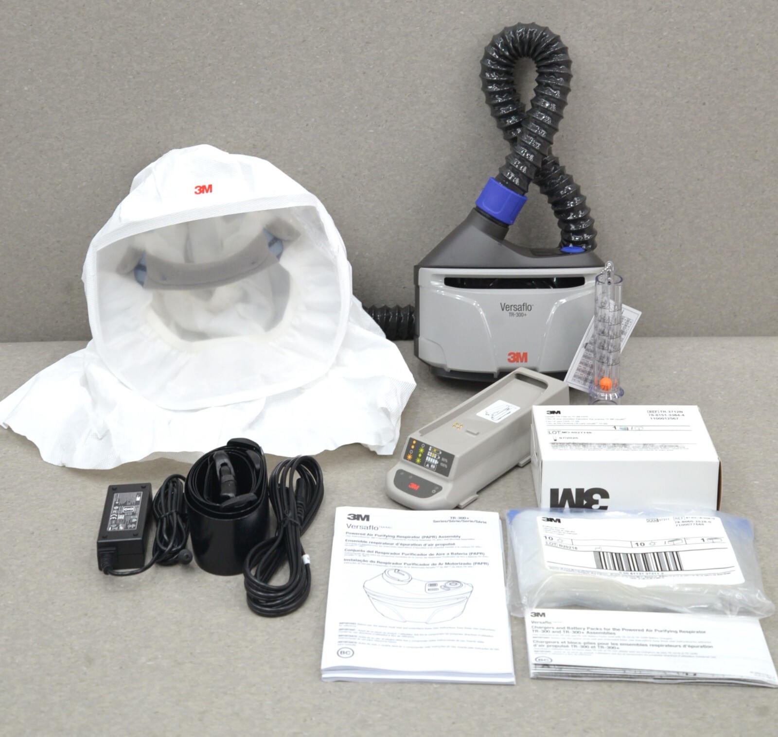 3M Versaflo TR-300N+ECK Easy Clean Powered Air Purifying Respirator Kit