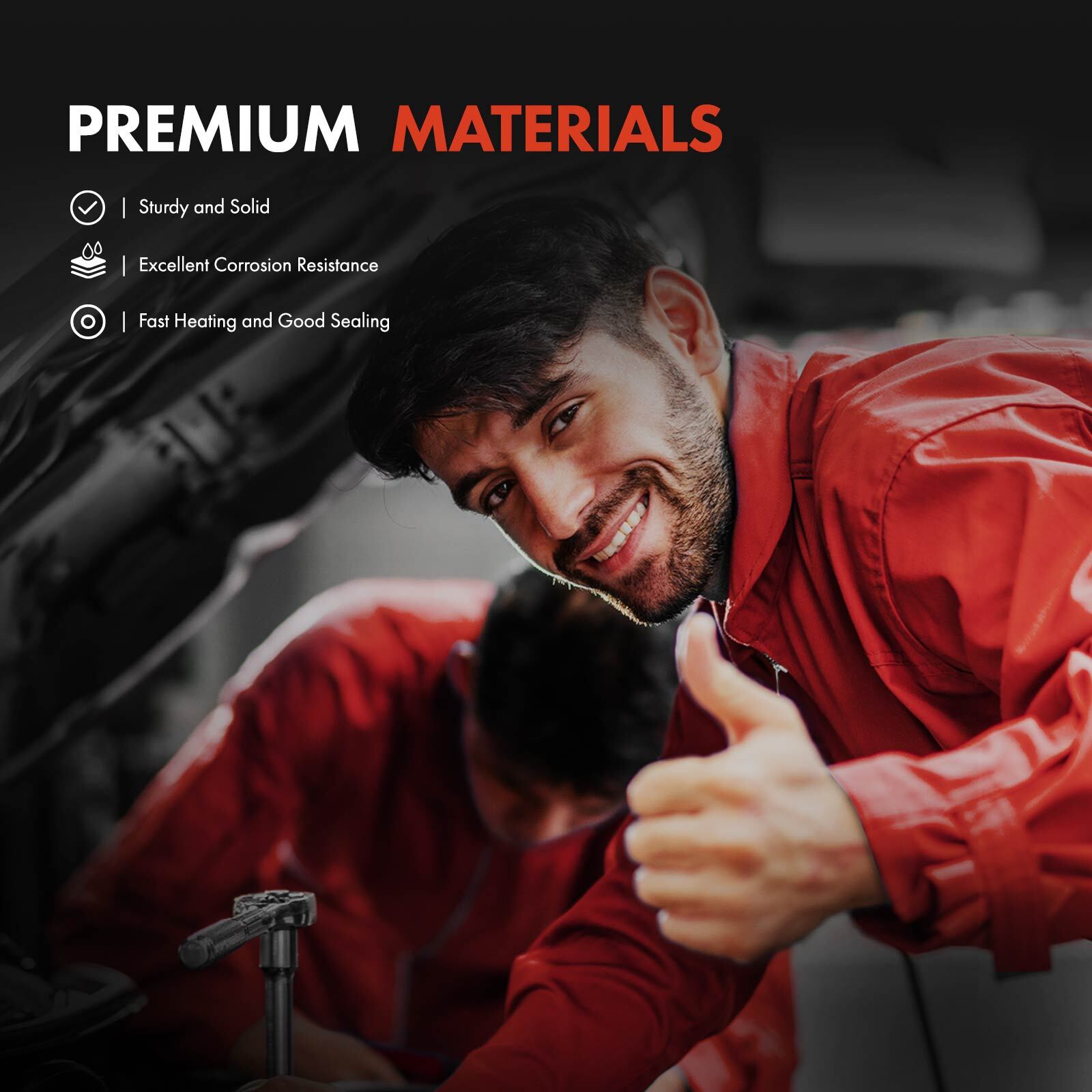 2x Engine Coolant Thermostat for Dodge Avenger 2008-2014 Jeep Compass 2007-2017