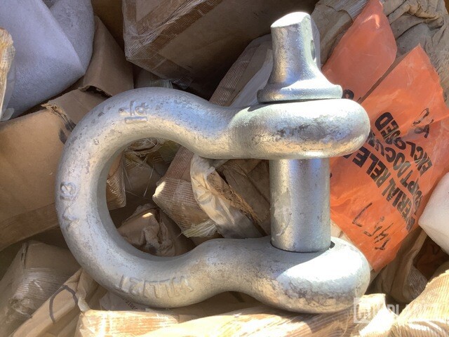 Crosby 1-1/4" 102948 12 Ton WLL Hot Galvanized Screw Pin Anchor Shackle NeW