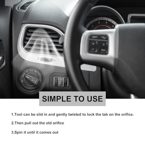 AC Orifice Tube Removal Tool, Automotive A/C Orifice Tube Puller Tool Golden